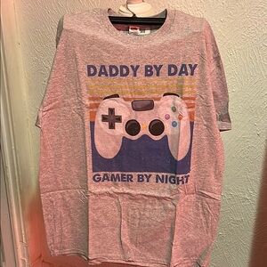 Gray Gamer Graphic T-Shirt